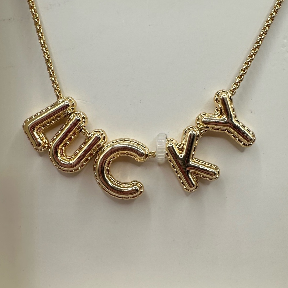 Kate Spade x Target  'Lucky' Necklace NWT
